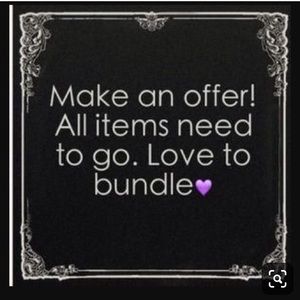 Bundle for great discounts 💜💜